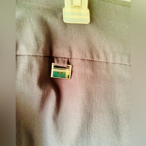 Alfani Women's Dark Blue Capris tummy control design - Picture 3 of 11